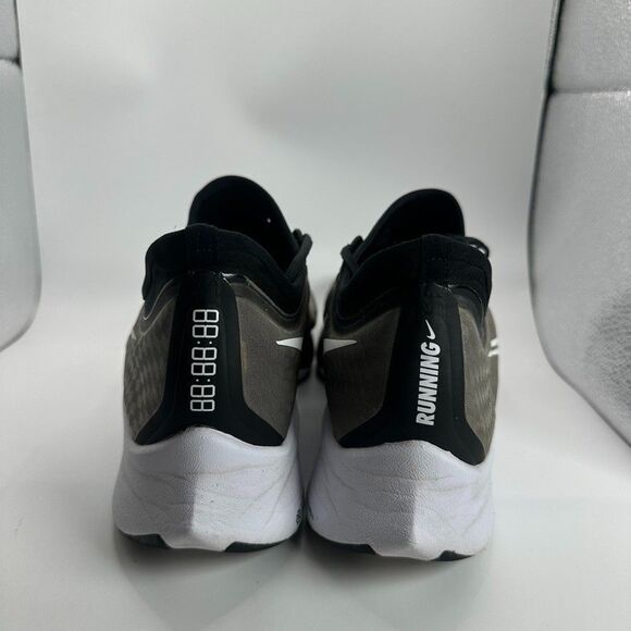 Nike Zoom Fly 3 Shoes Mens Size 11 Black White Running Cushioned - Picture 8 of 16